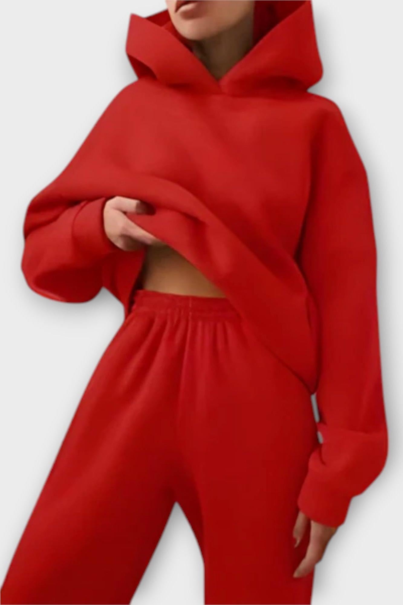 Gaëlle - Ensemble sweat à capuche ample & pantalon