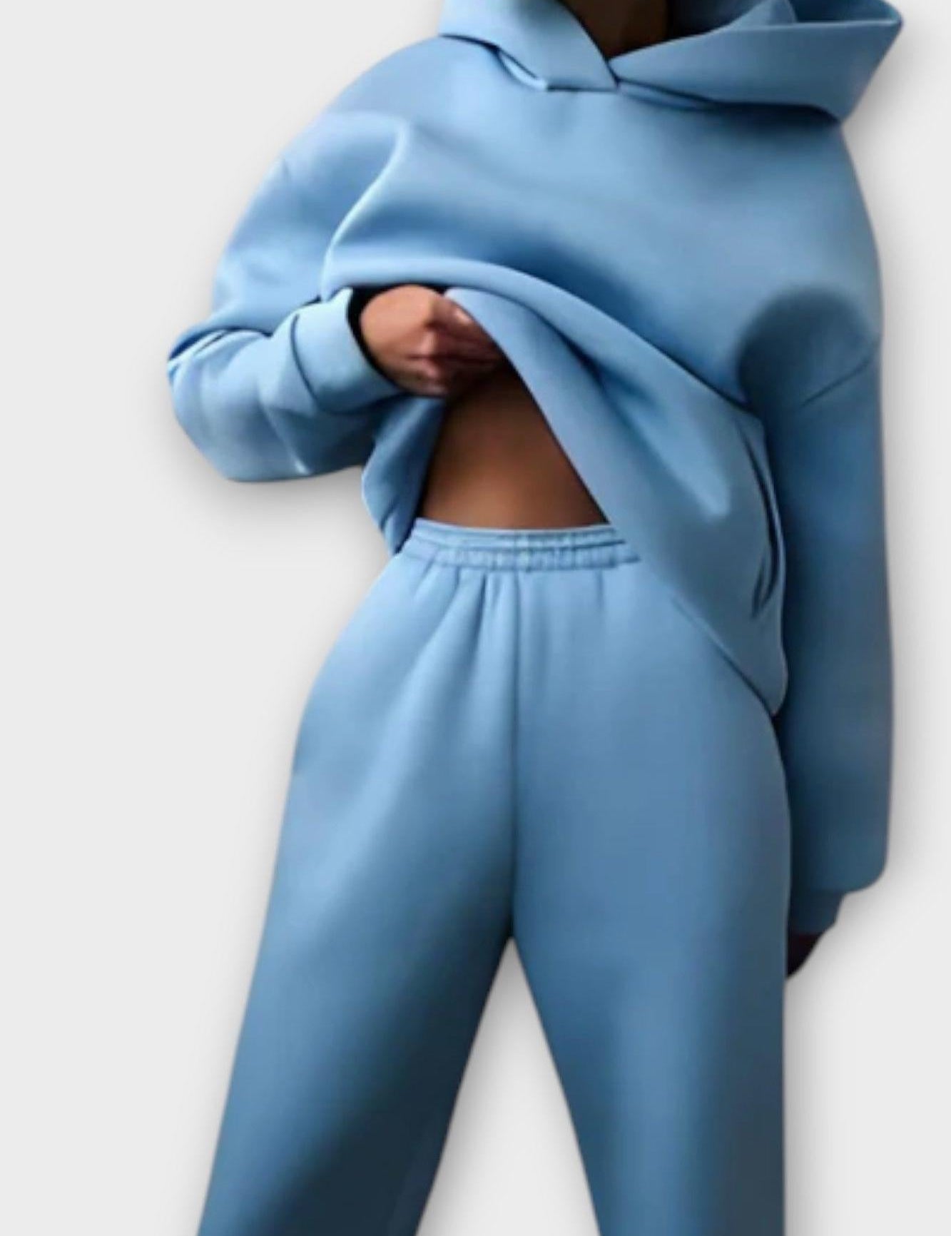 Gaëlle - Ensemble sweat à capuche ample & pantalon