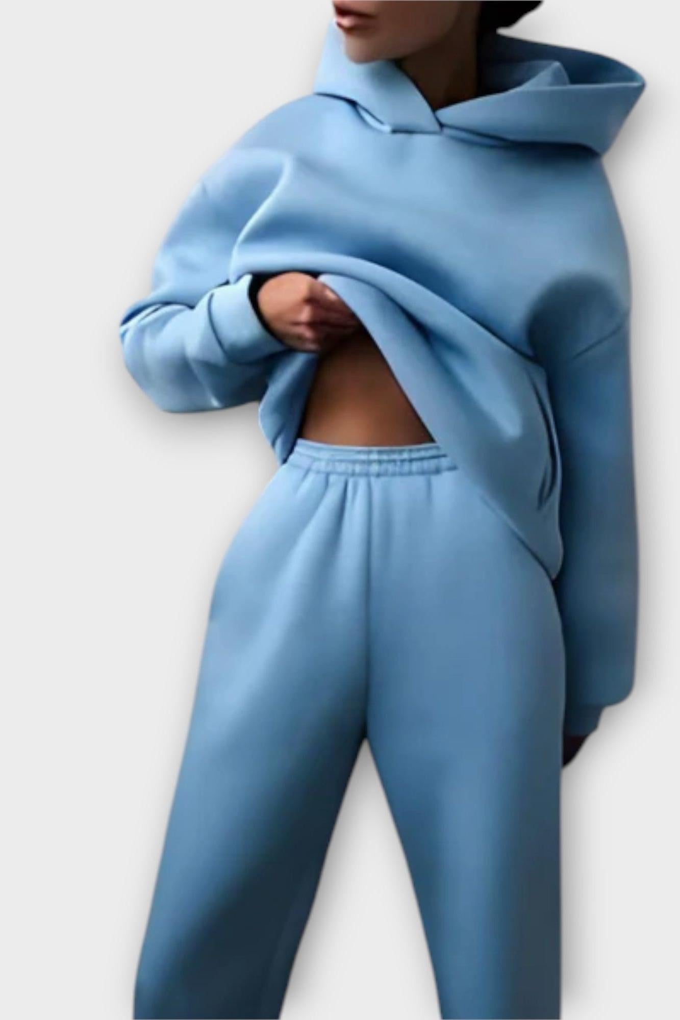 Gaëlle - Ensemble sweat à capuche ample & pantalon
