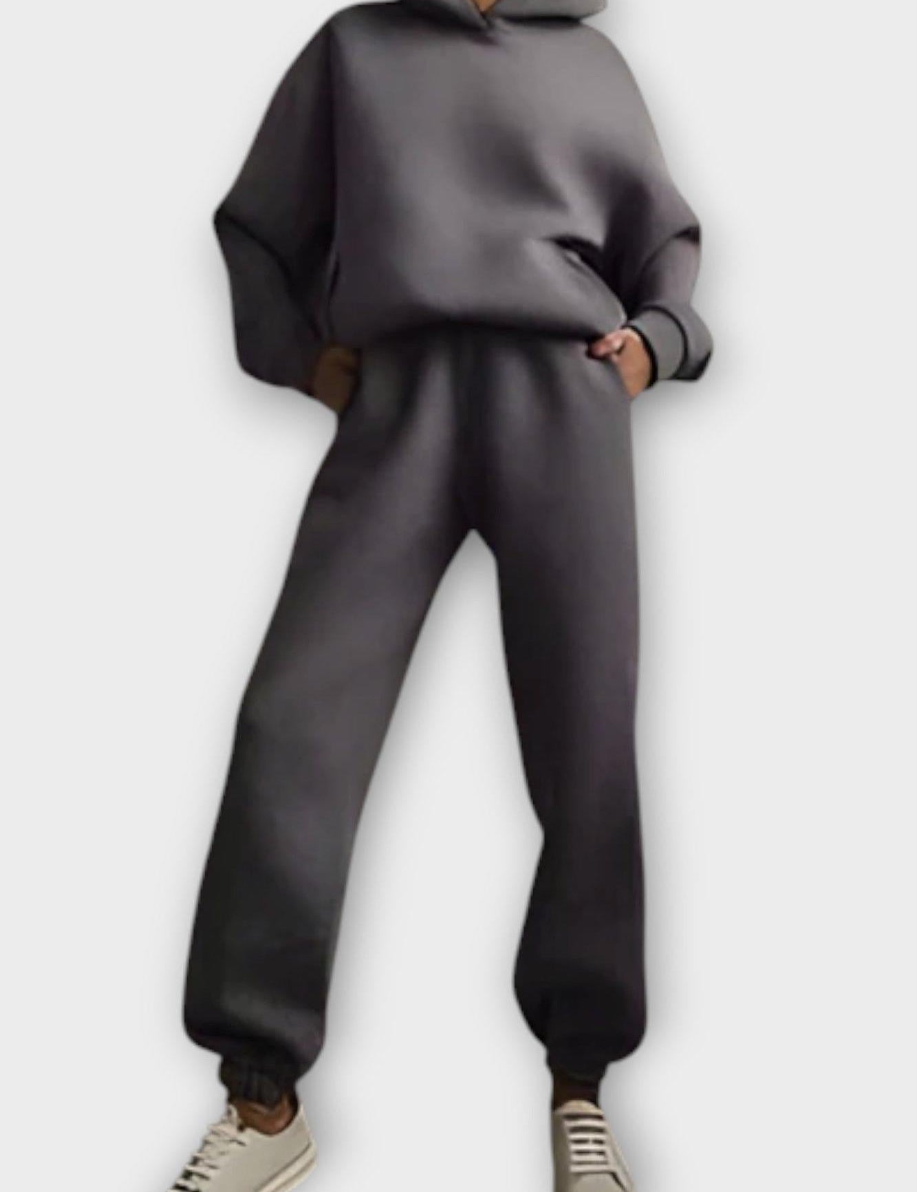 Gaëlle - Ensemble sweat à capuche ample & pantalon