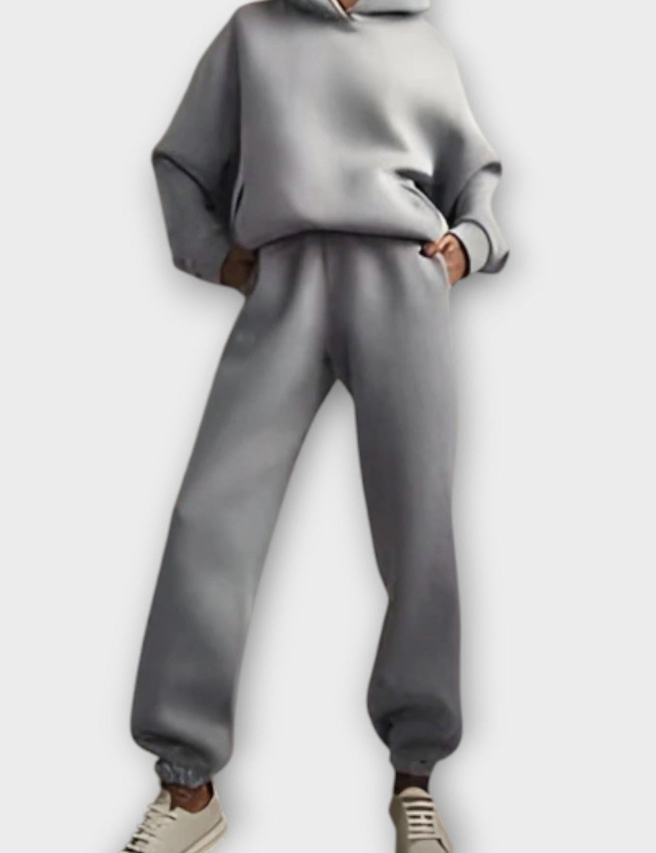 Gaëlle - Ensemble sweat à capuche ample & pantalon