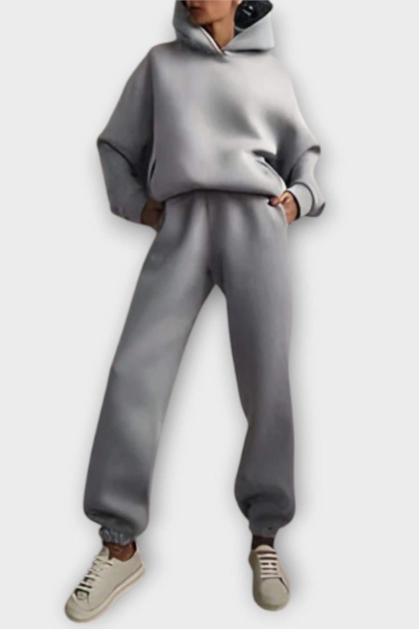 Gaëlle - Ensemble sweat à capuche ample & pantalon