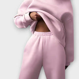Gaëlle - Ensemble sweat à capuche ample & pantalon