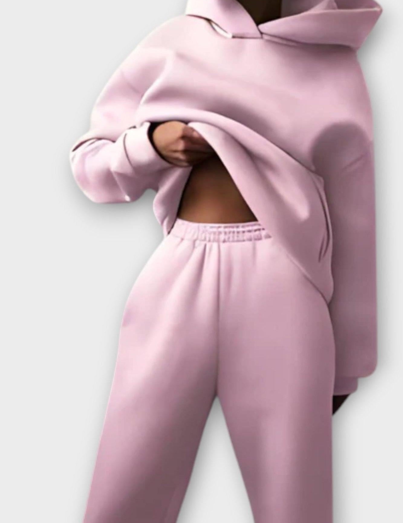 Gaëlle - Ensemble sweat à capuche ample & pantalon