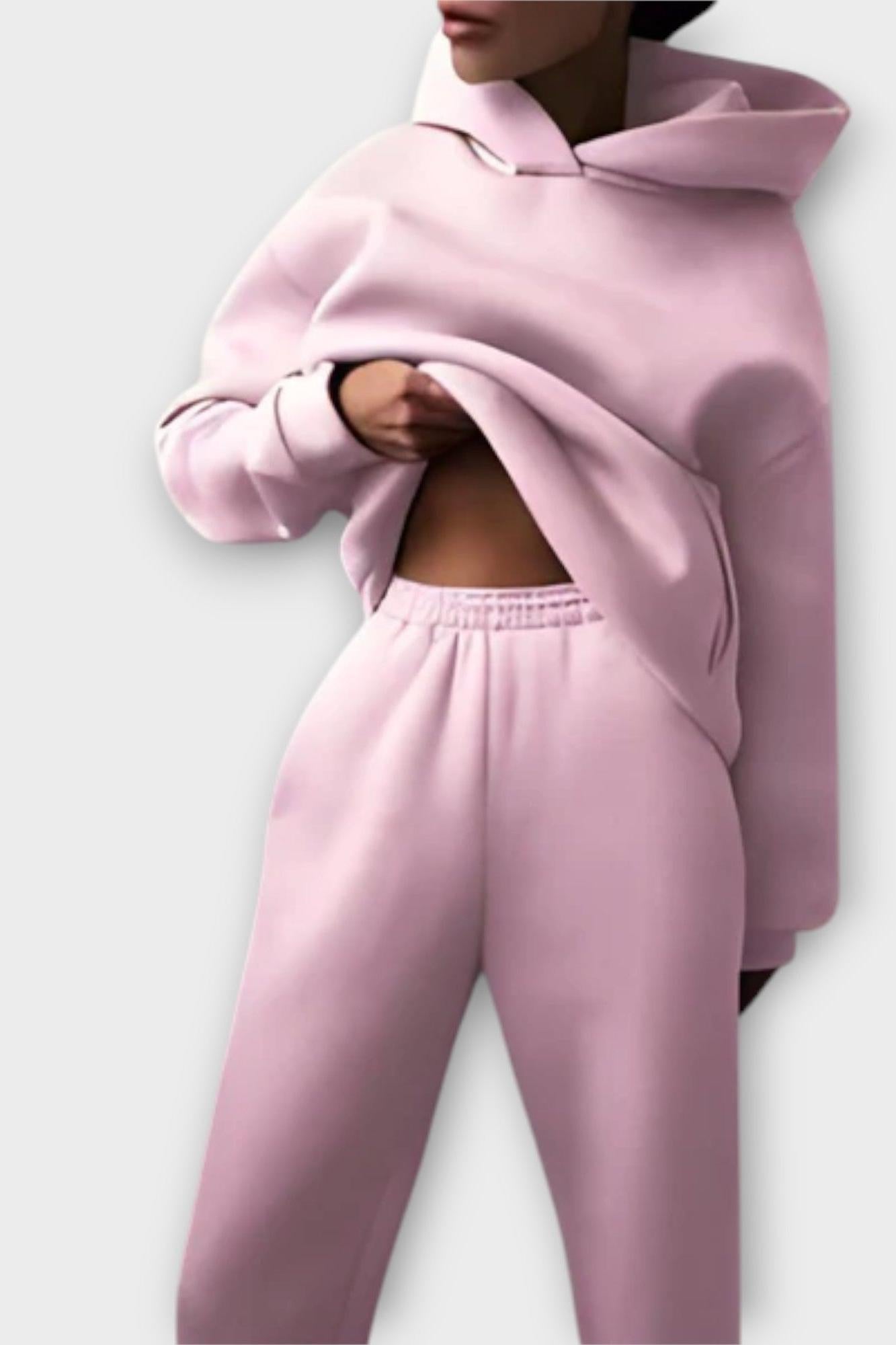 Gaëlle - Ensemble sweat à capuche ample & pantalon