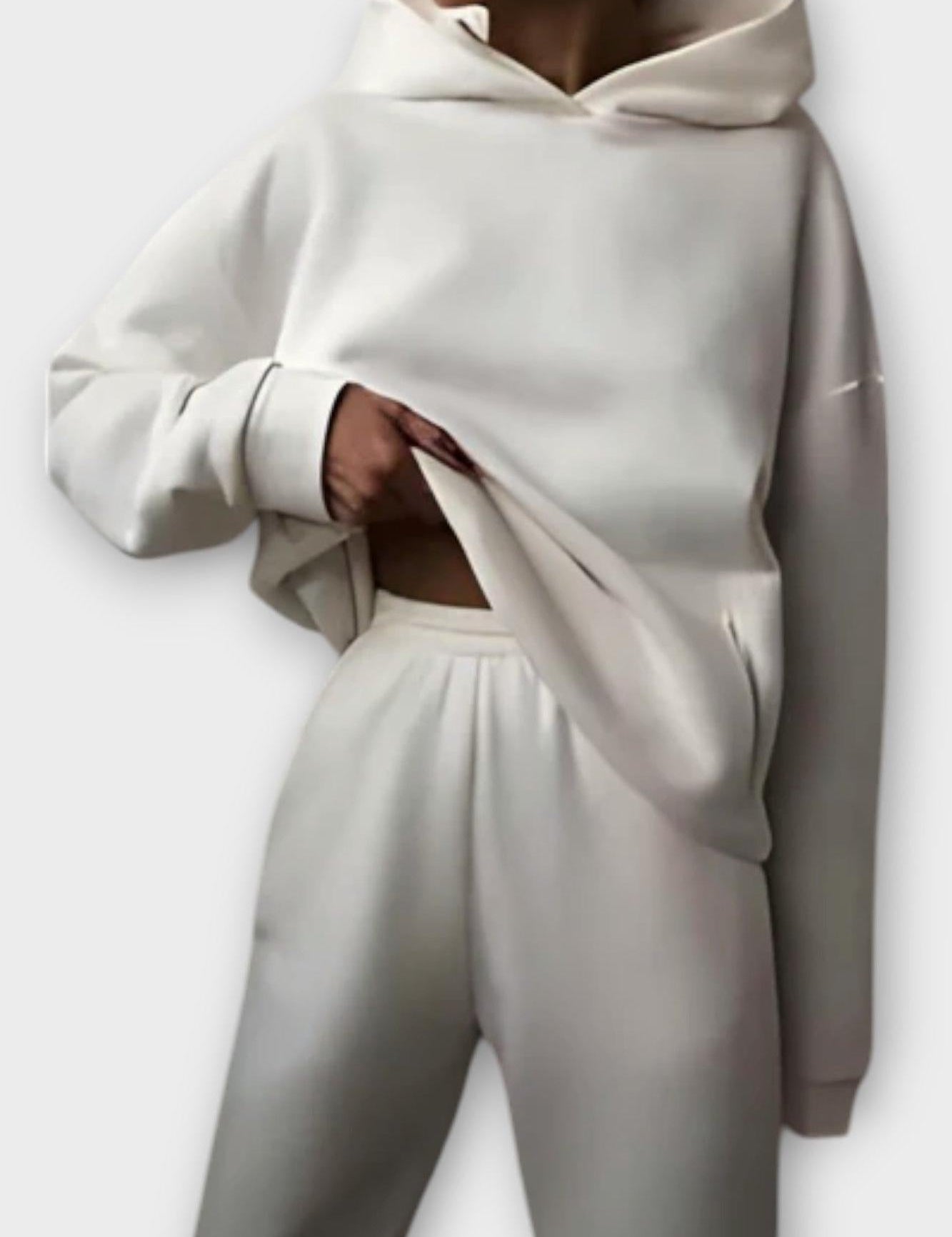 Gaëlle - Ensemble sweat à capuche ample & pantalon