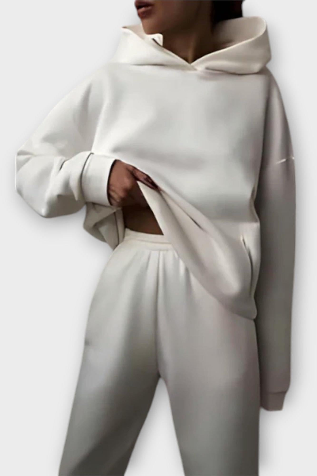 Gaëlle - Ensemble sweat à capuche ample & pantalon