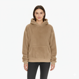 Kila Hoodie Fluffy Unisexe – Sweat Ultra-Doux Léger et Chaud avec Poche Kangourou