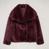 Liliana Manteau Luxe Femme – Faux Fur Coat Ultra-Doux au Style Élégant pour l’Hiver