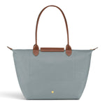 Solène - Grand cabas pliable en gris clair - autre vue