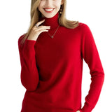 Angelie Pull Col Roulé Femme – 100% Laine Mérinos Douce & Respirante Coupe Décontractée