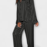 Octavienne - Ensemble chemise effet satin & pantalon