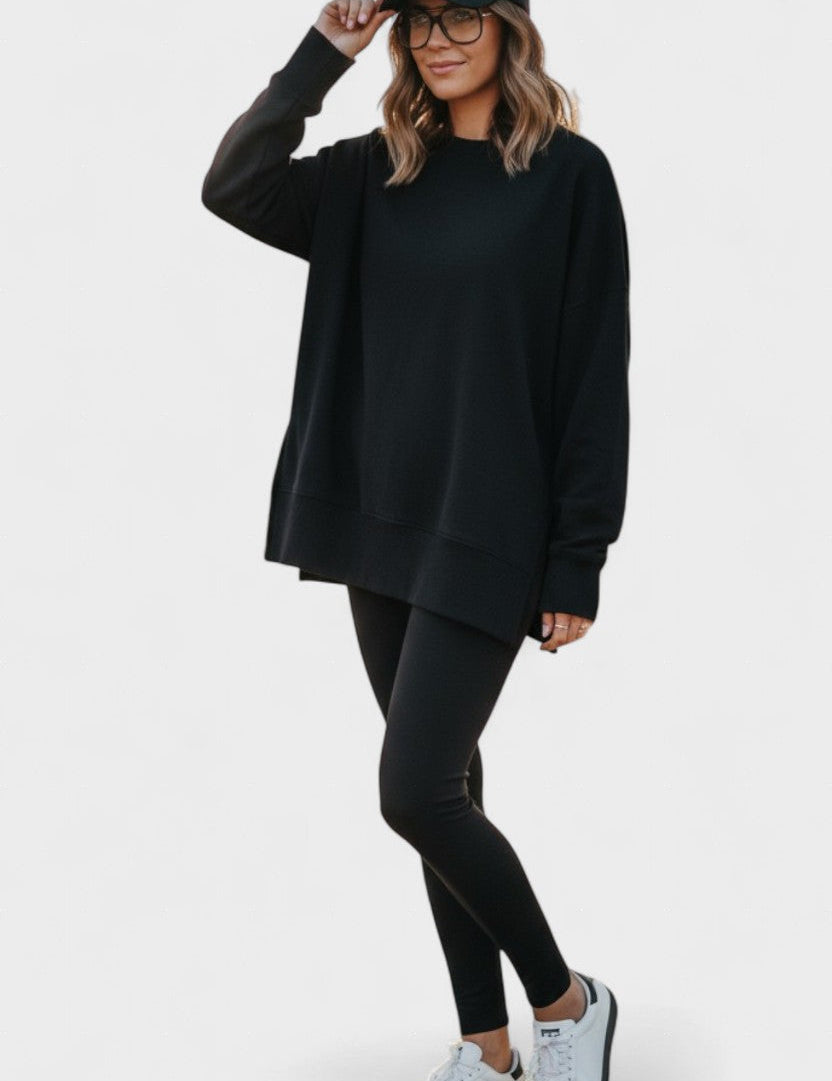 Aurore - Ensemble haut ample à manches longues & pantalon