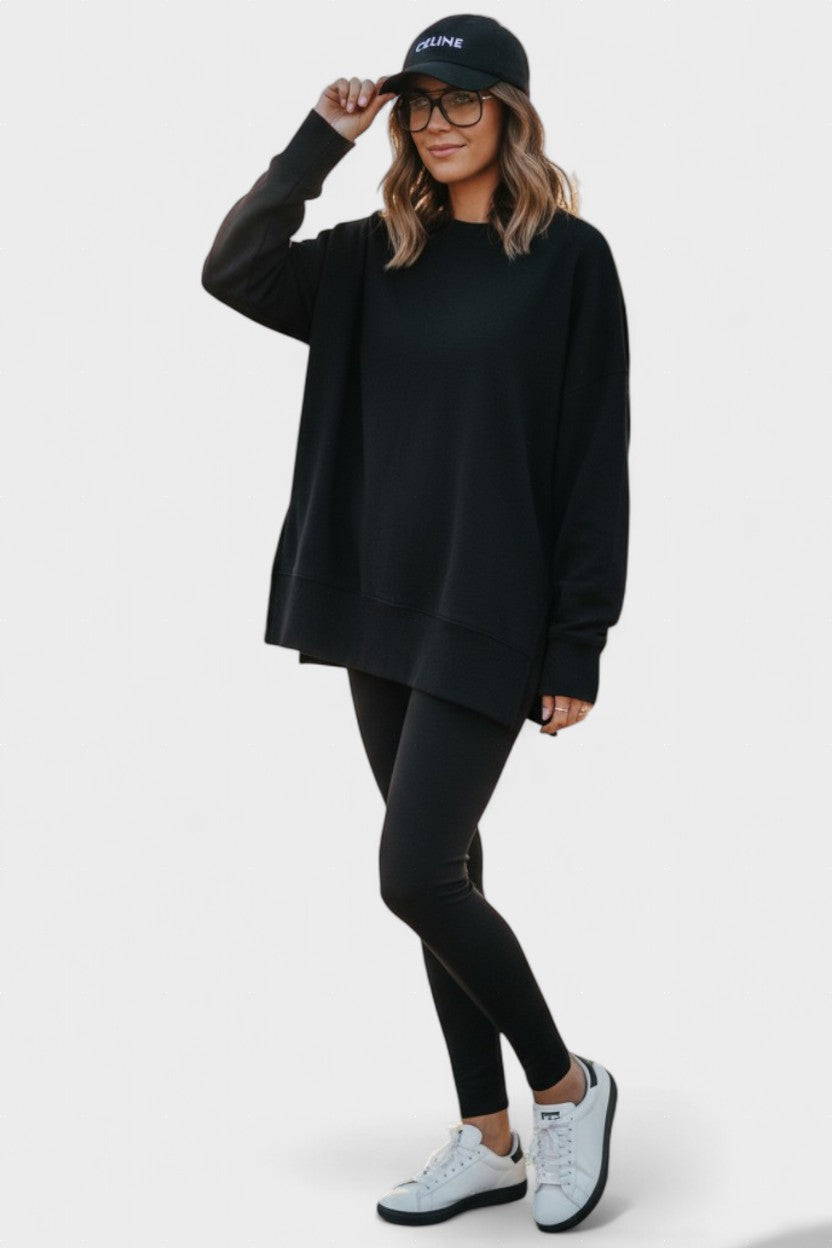 Aurore - Ensemble haut ample à manches longues & pantalon