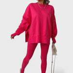 Aurore - Ensemble haut ample à manches longues & pantalon