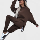Aurore - Ensemble haut ample à manches longues & pantalon