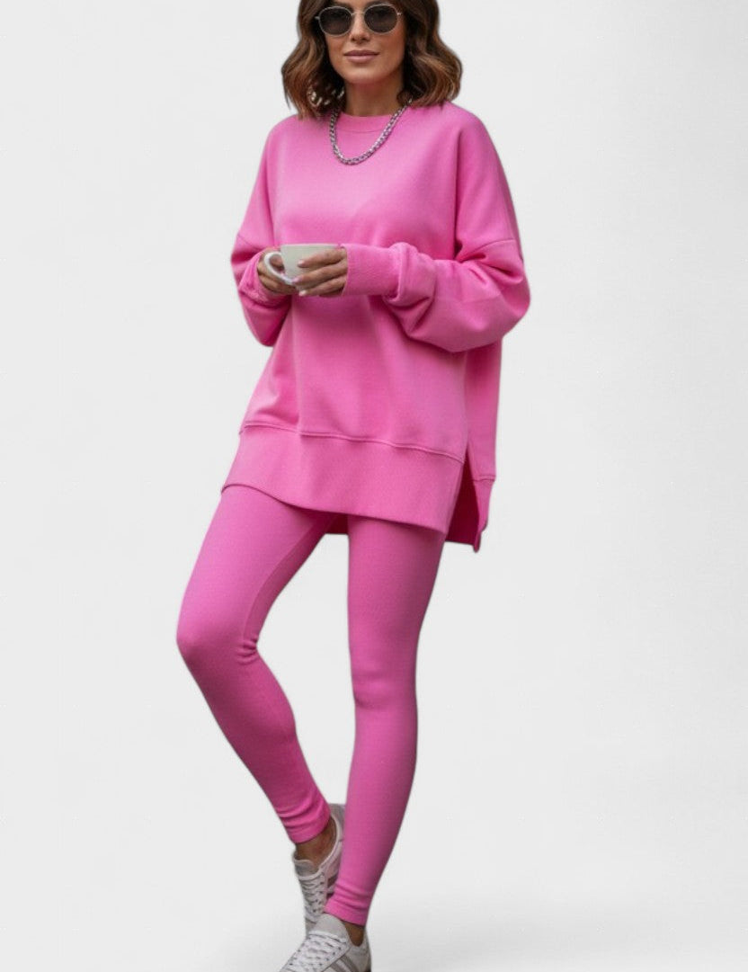 Aurore - Ensemble haut ample à manches longues & pantalon