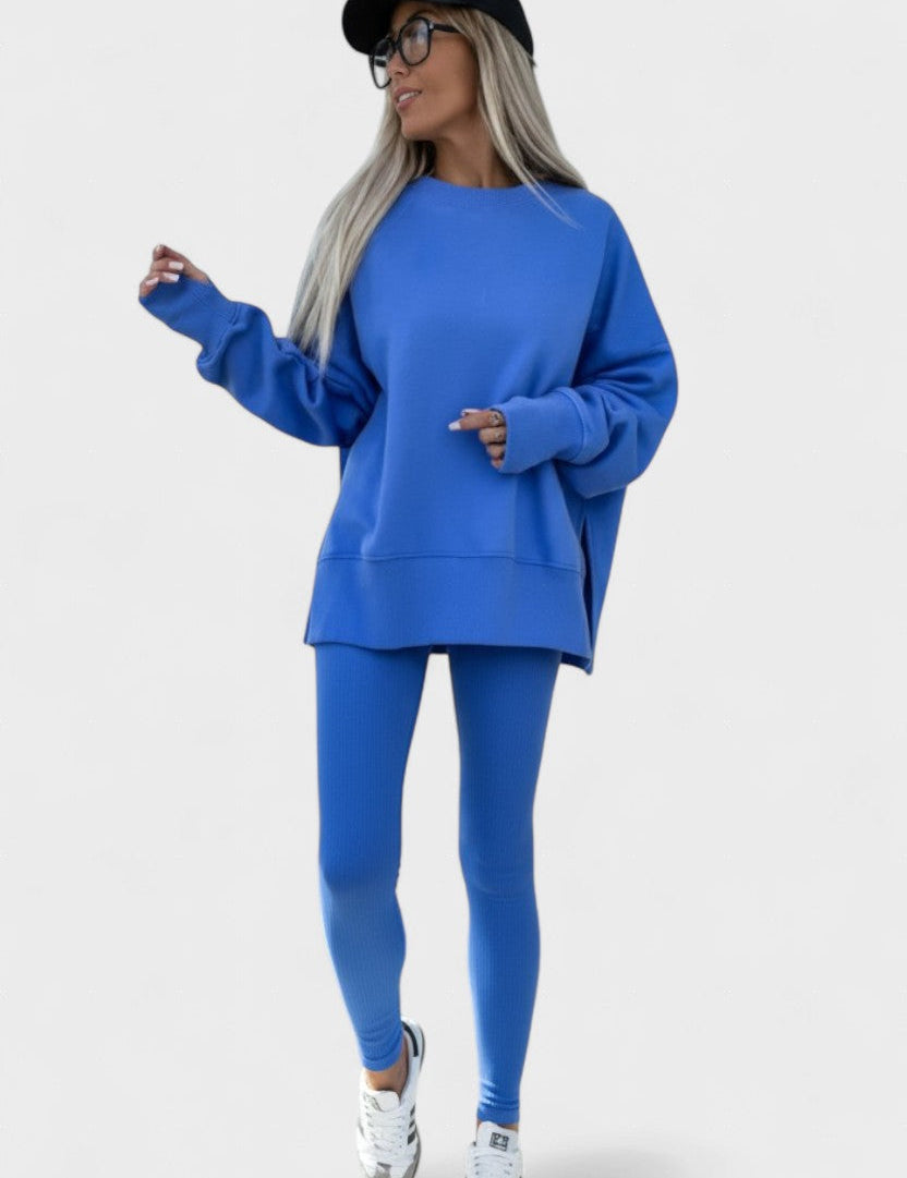 Aurore - Ensemble haut ample à manches longues & pantalon