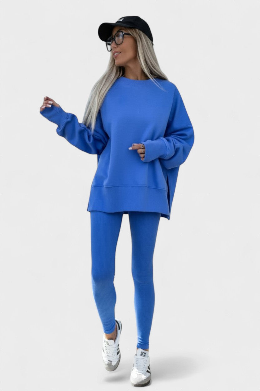 Aurore - Ensemble haut ample à manches longues & pantalon