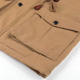 Logan Veste Militaire Homme – Manteau Imperméable avec Doublure Polaire & Taille Ajustable