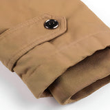 Logan Veste Militaire Homme – Manteau Imperméable avec Doublure Polaire & Taille Ajustable