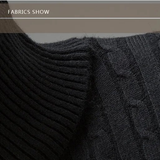 Miles Pull Col Roulé Homme Lunero Eindhoven – Pull Slim Fit en Maille Chaude et Élégante