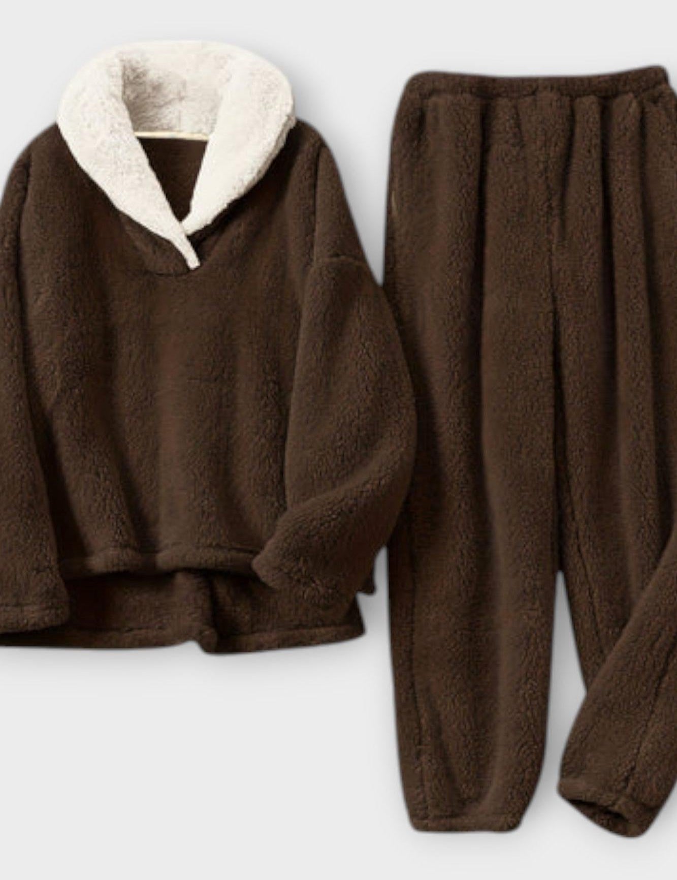 Isaure - Ensemble haut en maille douce & pantalon