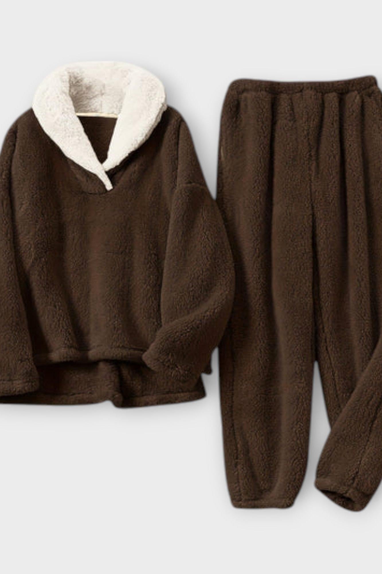 Isaure - Ensemble haut en maille douce & pantalon