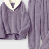 Isaure - Ensemble haut en maille douce & pantalon