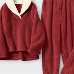 Isaure - Ensemble haut en maille douce & pantalon