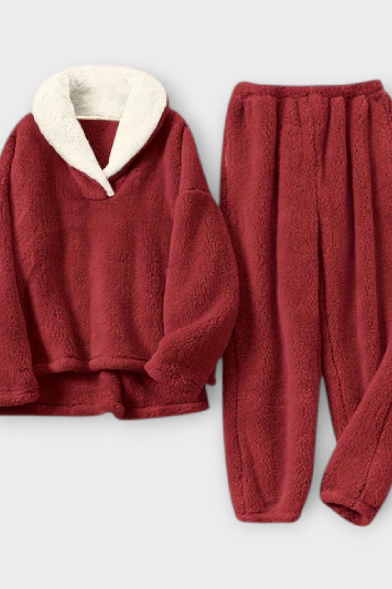 Isaure - Ensemble haut en maille douce & pantalon