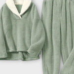 Isaure - Ensemble haut en maille douce & pantalon