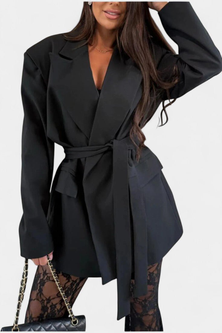 Constance - Ensemble blazer & pantalon en dentelle