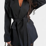 Constance - Ensemble blazer & pantalon en dentelle