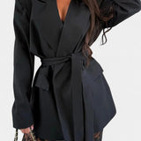 Constance - Ensemble blazer & pantalon en dentelle