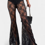 Constance - Ensemble blazer & pantalon en dentelle