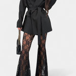 Constance - Ensemble blazer & pantalon en dentelle