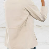 Nora Veste Femme – Élégante Veste à Manches Longues avec Quatre Poches Pratiques