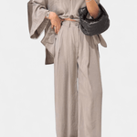 Yvette - Ensemble haut cache-cœur ample & pantalon large