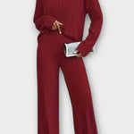 Prune - Ensemble pull côtelé & pantalon large