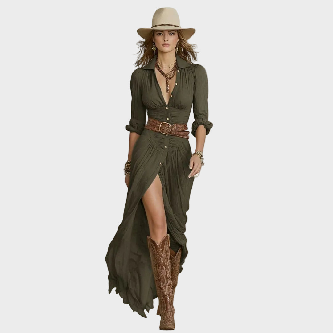 Hayden Ida - robe maxi élégante, autre vue