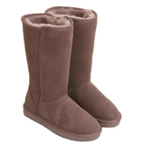 Nina Bottines Femme en Daim – Doublure Sheepskin Chaude & Semelle Antidérapante