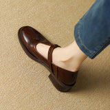 Sarah : chaussures Mary Jane, gros plan