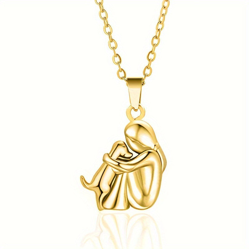 Huguette - Collier avec pendentif - détail de la finition