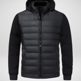 Benjamin Veste Matelassée Homme – Manteau Léger Matelassé pour l’Automne & l’Hiver avec Fermeture Éclair & Poches