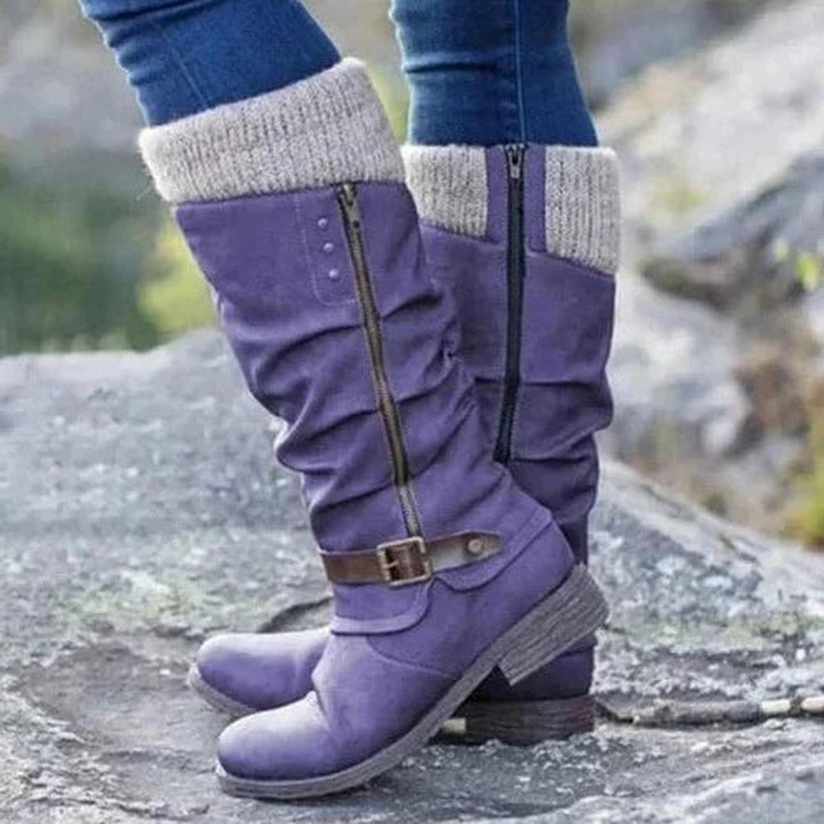 Zoey Bottes Femme – Confort Optimal avec Semelle Antidérapante