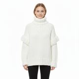 Minerva Pull Oversize Femme – Robe Pull Polyvalente Coupe Relax en Tissu Doux