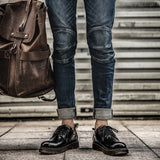 Enzo Chaussures Homme Casual – Modèle Bas à Lacets avec Semelle Durable pour le Quotidien