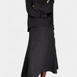 Élodie - Ensemble pull en maille & jupe longue