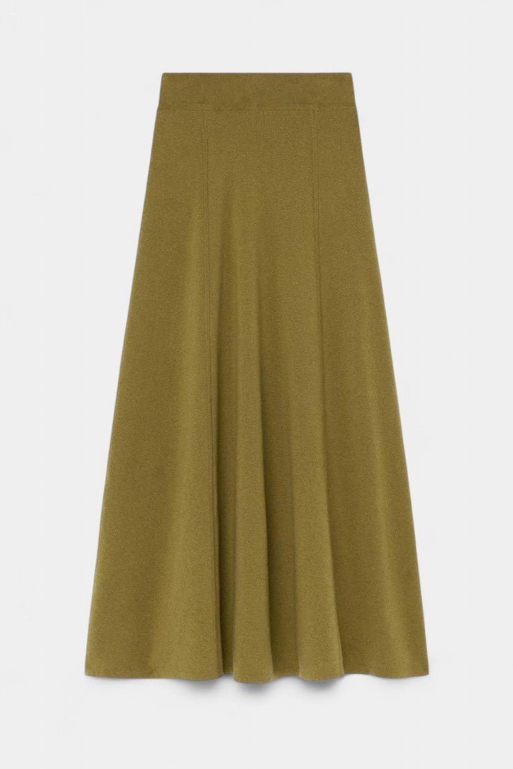 Élodie - Ensemble pull en maille & jupe longue